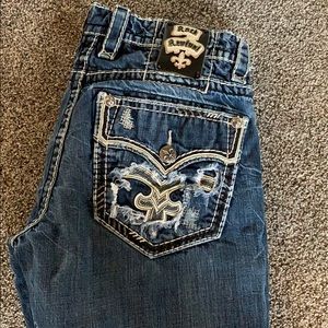 Men’s rock revival jeans